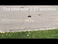 How fast my RC car can travel 15 feet
