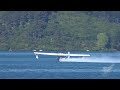 Catalina Flying Boat Sprays Its Way Into The Air