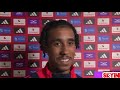 Leny Yoro Post Match Interview | Manchester United 2-0 Rangers