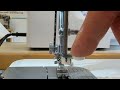 How to use the needle threader on the Juki TL series machines