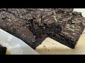 Fudge Brownie Recipe | #fudgebrownie #baking #brownie