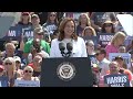 LIVE: Kamala Harris and Tim Walz hold a campaign rally in Eau Claire, Wisconsin