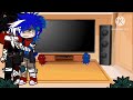 (Sonic friends react a Sonic prime) + sonadow. e shadow angst 💙🖤.  especial de Natal 🎄
