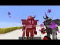 GODZILLA Vs MECHA GODZILLA In Minecraft Mob Battle !!!
