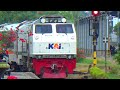 Nonton Kereta Api di Stasiun Purwokerto (Train Video)