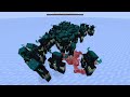 FERROUS WROUGHTNAUT vs All Mob in Minecraft x1000 - FERROUS WROUGHTNAUT 1000 Mobs