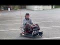 Easy DIY Electric Drift Kart // Taxi Garage 48v Crazy Cart Upgrade Kit Test and Review