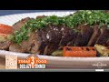 Try this brisket with veggies and horseradish for Passover