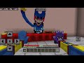 Poppy Playtime Chapter 3 Mommy Long Legs Morph vs Hallucination Huggy Wuggy in Minecraft PE