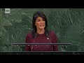 Nikki Haley threatens to pull US funding to the United Nations