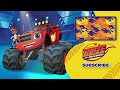 Blaze and Crusher Inside a Monster VIDEO GAME?! 🎮 w/ AJ | Blaze and the Monster Machines