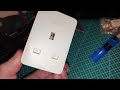 Taking apart a Tapo P100 wifi smart plug - Disassembly