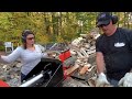 How Long to Split IBC Tote of Firewood Rounds? #89