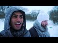 SNOWSTORM IN THE NETHERLANDS! | Winter Hiking with CODE RED in The Hague