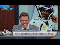 Russell Wilson, Mike Purcell have heated exchange in Broncos Week 12 loss | NFL | FIRST THINGS FIRST