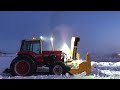 international hydro 186  dt 436 turbo with 160 pto hp with Normand industrial snowblower