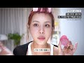 [ENG/JPN] Doing full makeup with only mini-sized cosmetics💖Live in the abundance of Olive Young...