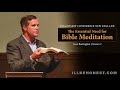 Meditation is More Than Bible Reading - Jesse Barrington