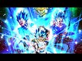 Dragon Ball Legends - ULTRA Super Saiyan god SS Goku & Vegeta/Gogeta OST Extended - (What if)