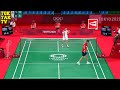 Super Match POWER SMASH! SHI Yu Qi VS Viktor Axelsen | Badminton Highlight Olimpiade