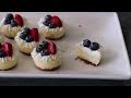 Red, White & Blue Cheesecake Bites - Easy Mini Cheesecakes - Food Wishes