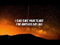 The Weeknd - Save Your Tears (Lyrics)