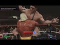 WWE 2K24 Showcase Mode Gameplay Part 2 - Giants Among Men - Hulk Hogan vs Andre The Giant
