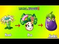 PvZ 2 Discovery - Every New & Old Plants Evolution NOOB - PRO - HACKER
