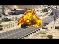PUTIN UNDERSTIMATED NATO;Ukrainian Fighter Jets,War Helicopters Attack on Russian Army Convoy-GTA5