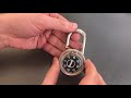 [646] Guard Security 1500 Combination Padlock Decoded FAST