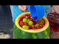 Fresh Fruit Watermelon Jelly | No Sugar Needed