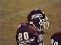 Broken Arrow Tigers vs. Jenks Trojans 11-1-1996