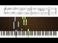 Marc Cohn - Walking in Memphis - Piano Tutorial + SHEETS