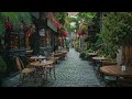 Relaxing Sunday in a Quiet Street Space | Smooth, Mellow Jazz Music for a Relaxed Spirit