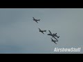 A-10 Warthog Demo and P-40/P-51 Heritage Flight - Heritage Flight Conference 2019
