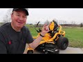 CUB CADET ULTIMA ZT1 MOWER REVIEW & DEMONSTRATION! 50