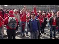 HD Chelsea Fans Chanting Jose Mourinho name at the Benfica Fans before Europa League Final 2013