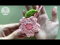 How to Crochet a Sakura Hanging Accessory | Crochet Tutorial | US Term | for Advanced Beginner