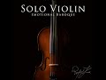 Emotional Baroque Violin Improvisation