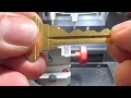 (70) Key Machine Chronicles #11 - Black Widow Edge Cut, or, I do the same thing a different way