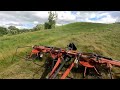 Tedding Hay With The 686 International Tractor and Pequea Tedder! (2024 Hay Season)