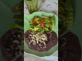 Vegan earthy mushroom risotto with green salad