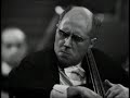 Brahms Double Concerto : David Oistrakh (violin) & Mstislav Rostropovich (cello) / Complete.