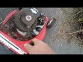 old rover mower running after head swap  (gasket issue) first time in 5 years