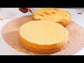 BEST VANILLA CAKE RECIPE IN THE OVEN | How to Get Flat Cake Layers!