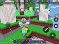 Playing bedwars with my friend at like 1000 ping lol (link to his channel in desc)
