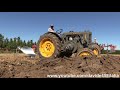 Old tractors plowing | Hot bulb Landini testacalda, FIAT OM, Porsche, Fordson, Lamborghini aratura