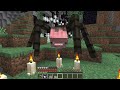 JJ and Mikey Scared by BLOOD MOON in Minecraft ! - Maizen
