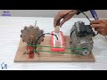 How To Make 220V Free Energy Generator 550 Watts With AC Motor And Homemade Alternator