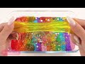 ASMR Slime Video l How To Make Rainbow Cute Star Bathtub With Glitter Slime | Best Of Yo Yo Idea
